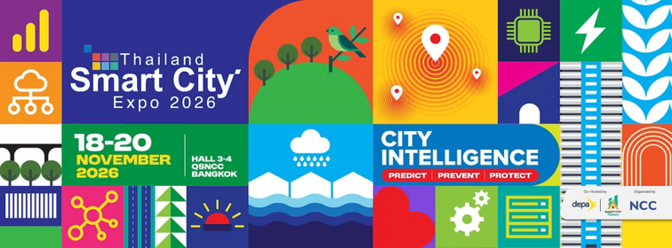 Thailand Smart City Expo 官方标识